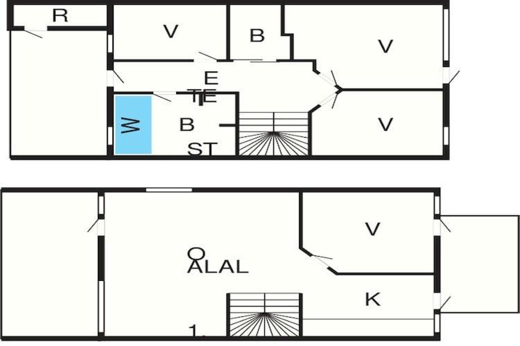 6 Person Holiday Home In Богенсе Экстерьер фото